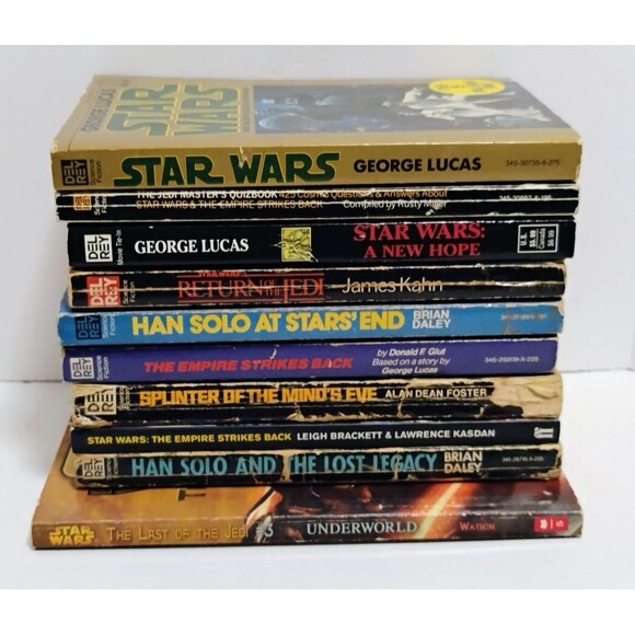 STAR WARS POCKET BOOK 10 BOOK LOT ORIGINAL TRILOGY SPLINTER OF THE MINDS EYE - Picture 2 of 14